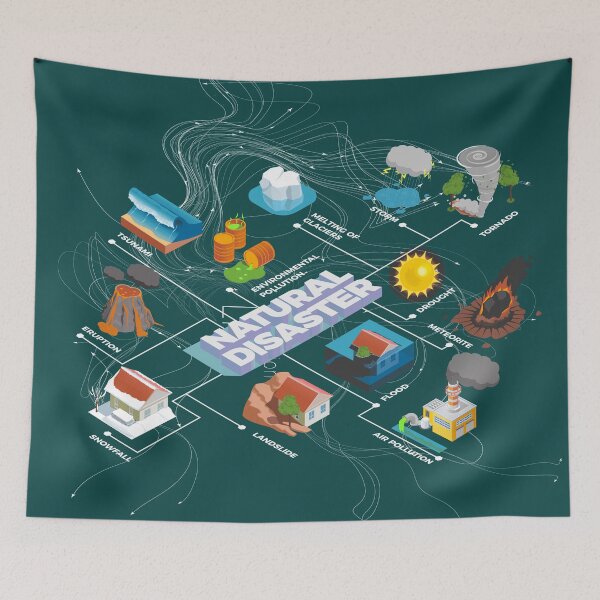 Item preview, Natural Disaster Artwork: A Powerful Design designed and sold by taherismail.