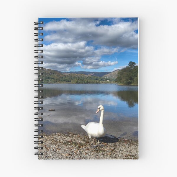 Item preview, Grasmere Swan Landscape designed and sold by Alisonchambers2.
