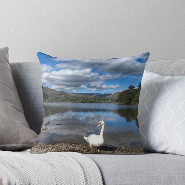 Item preview, Grasmere Swan Landscape designed and sold by Alisonchambers2.