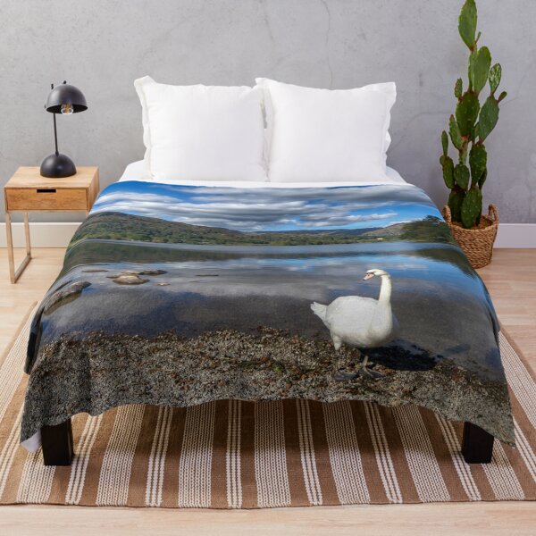 Item preview, Grasmere Swan Landscape designed and sold by Alisonchambers2.