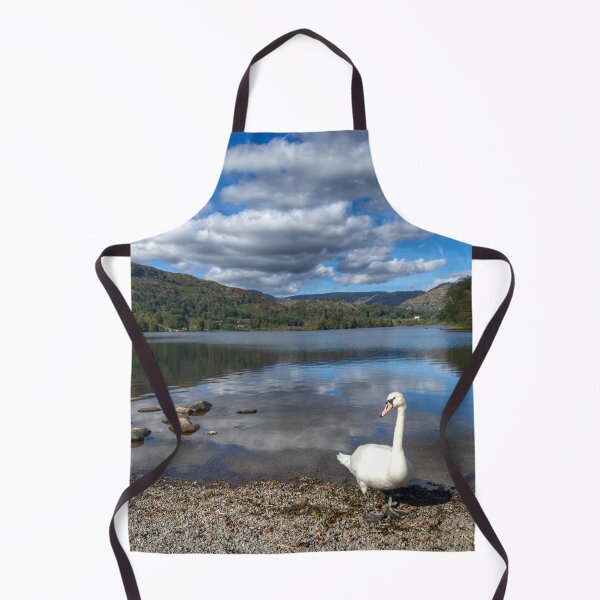 Item preview, Grasmere Swan Landscape designed and sold by Alisonchambers2.