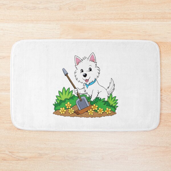 Item preview, Mischievous West Highland White Terrier Art designed and sold by iwcus.