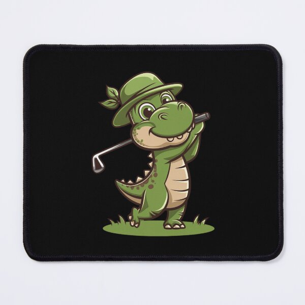 Item preview, Cool Funny Green Dino Playing Golf T-Rex Lover Golfer designed and sold by SOUFIANE1991.