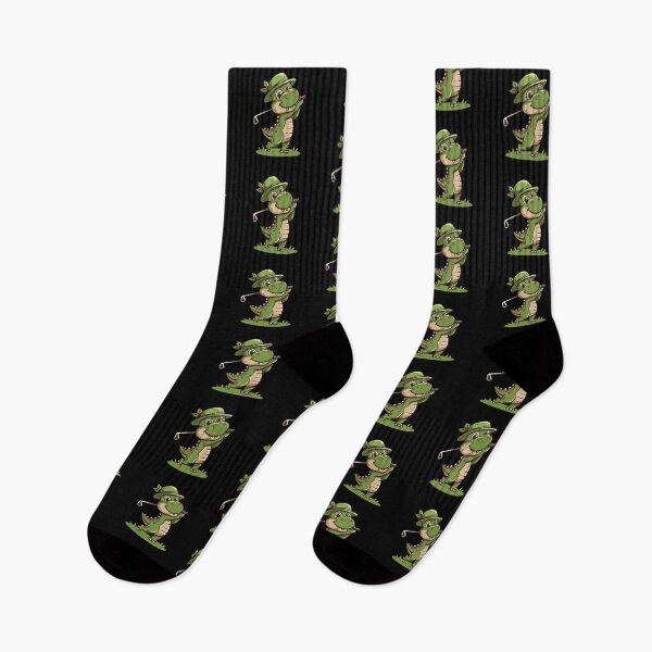 Item preview,  Cool Funny Green Dino Playing Golf T-Rex Lover Golfer designed and sold by SOUFIANE1991.