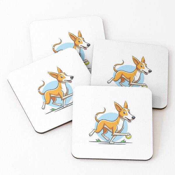 Item preview, Sleek Expression Ibizan Hound Lure Coursing Art designed and sold by iwcus.