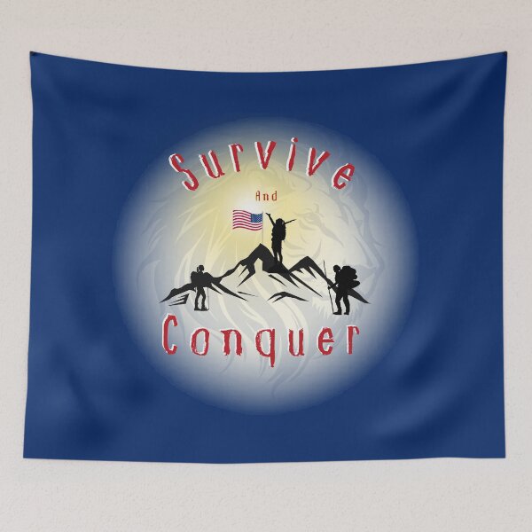 Item preview, Survive and Conquer designed and sold by RachunCM.