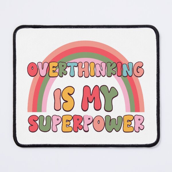 Item preview, Overthinking designed and sold by Shopatmarlow.