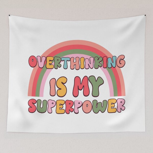 Item preview, Overthinking designed and sold by Shopatmarlow.