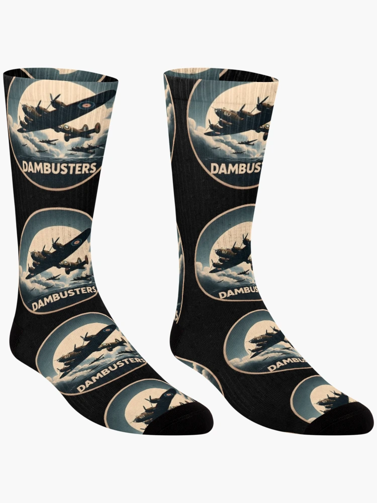 Thumbnail 3 of 5, Socks, Dambusters designed and sold by Azrora.
