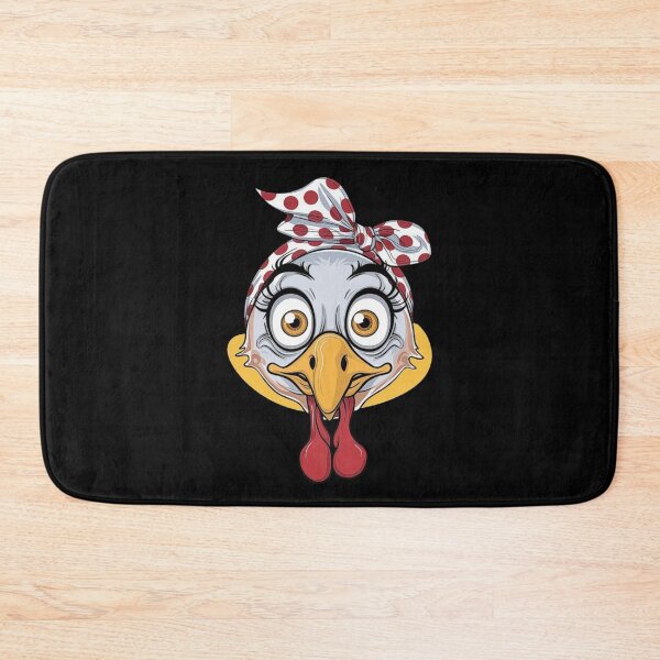 Item preview, Funny Chicken Cartoon with Bandana - Hilarious Farm Design designed and sold by love3617.
