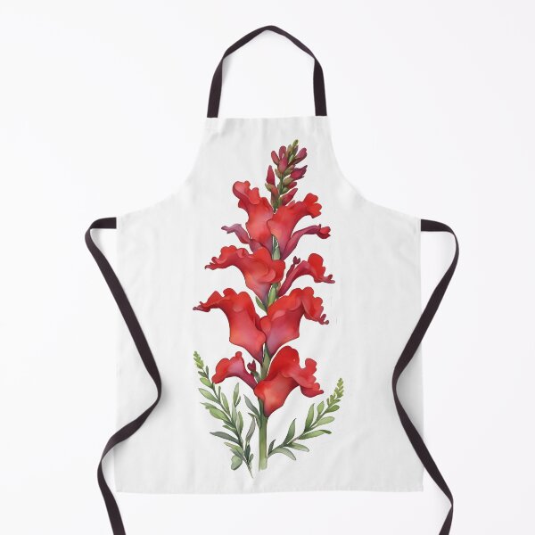 Item preview, Red Snapdragons (Antirrhinum majus) designed and sold by HOMETOWN86.