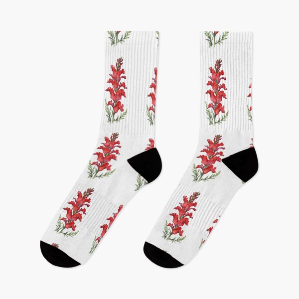 Item preview, Red Snapdragons (Antirrhinum majus) designed and sold by HOMETOWN86.