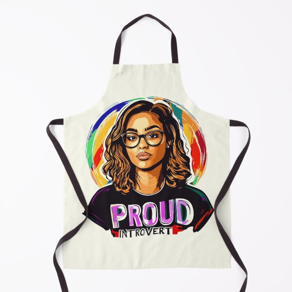 Item preview, Colorful "Proud Introvert" Graphic design designed and sold by Artbyminga.