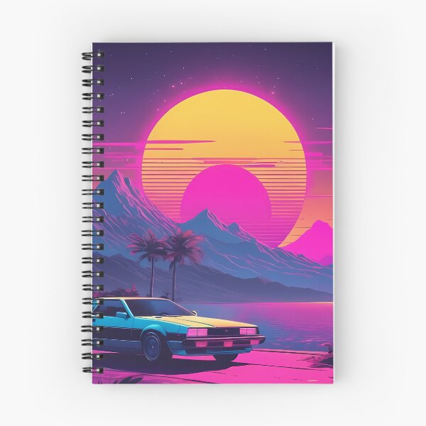 Item preview, Retro Synthwave Car Design designed and sold by papi1998.