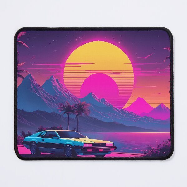 Item preview, Retro Synthwave Car Design designed and sold by papi1998.