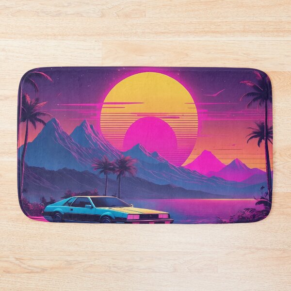 Item preview, Retro Synthwave Car Design designed and sold by papi1998.