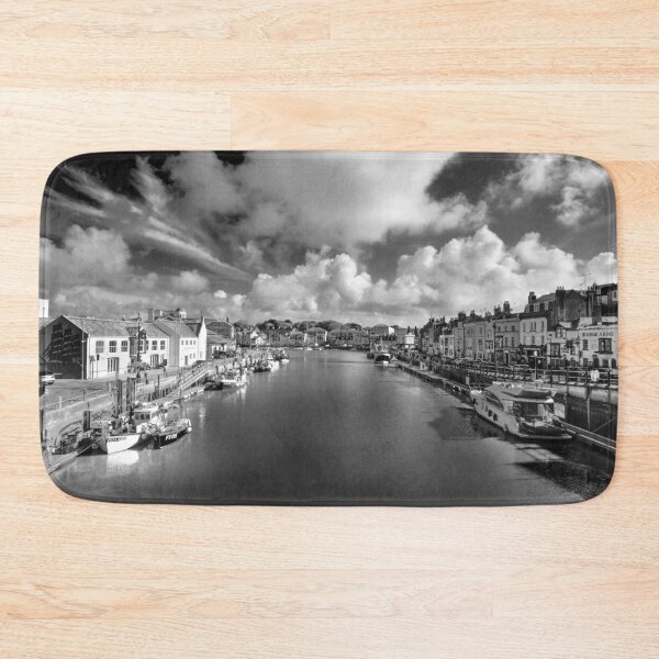 Item preview, Weymouth Harbour BW designed and sold by Alisonchambers2.