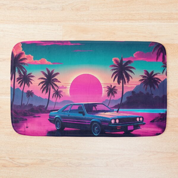 Item preview, Retro Synthwave Car Design designed and sold by papi1998.