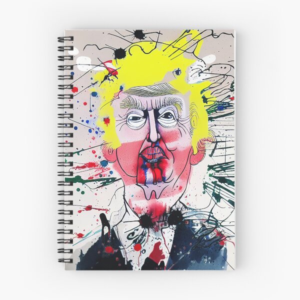Artikelvorschau, Donald Trump (Inspiriert von Ralph Steadman) entworfen und verkauft von MarkV71.
