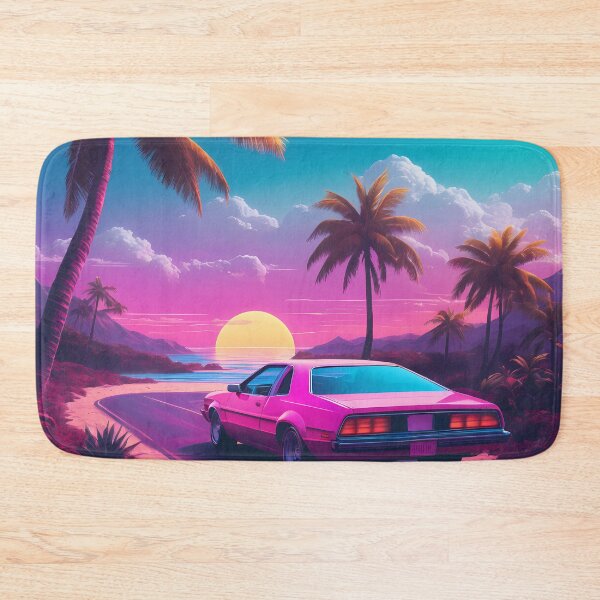 Item preview, Retro Synthwave Car Design designed and sold by papi1998.