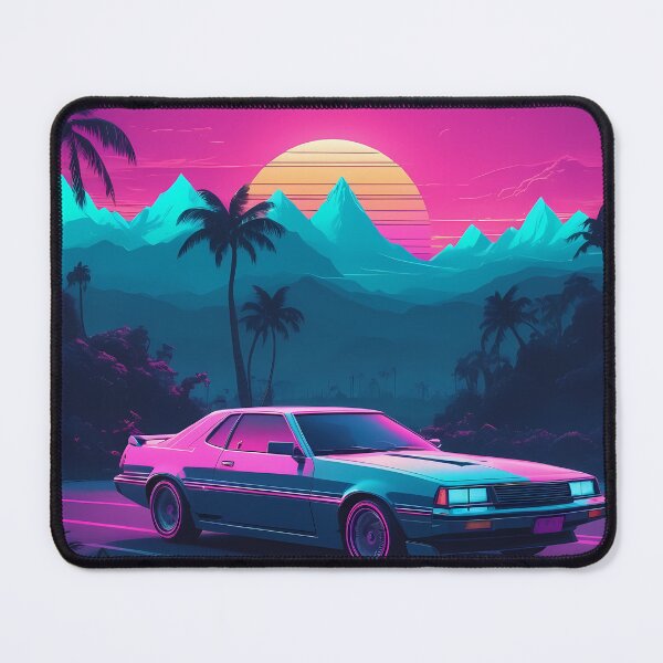 Item preview, Retro Synthwave Car Design designed and sold by papi1998.