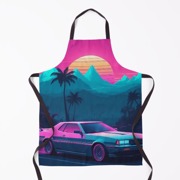 Item preview, Retro Synthwave Car Design designed and sold by papi1998.
