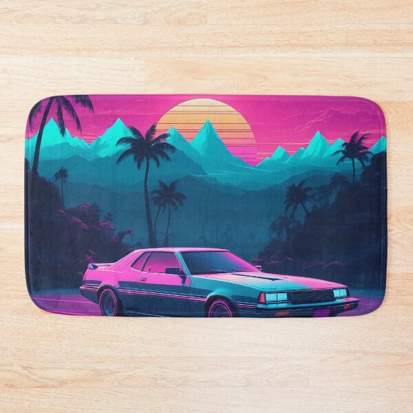 Item preview, Retro Synthwave Car Design designed and sold by papi1998.