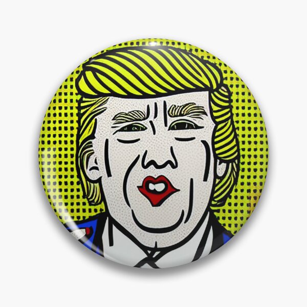 Artikelvorschau, Pop-Art Donald Trump (inspiriert von Roy Lichtenstein) entworfen und verkauft von MarkV71.