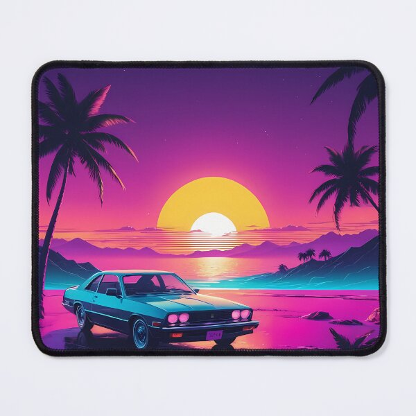Item preview, Retro Synthwave Car Design designed and sold by papi1998.