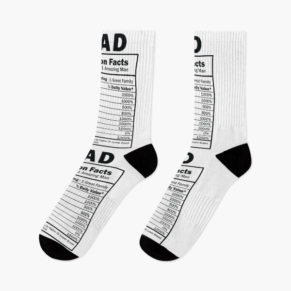 Item preview, Dad Nutrition Facts dad design designed and sold by Dominika Farkašová.