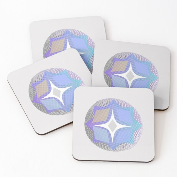 Item preview, 3D Polka Aesthetic Blue  designed and sold by Art Shimmers.