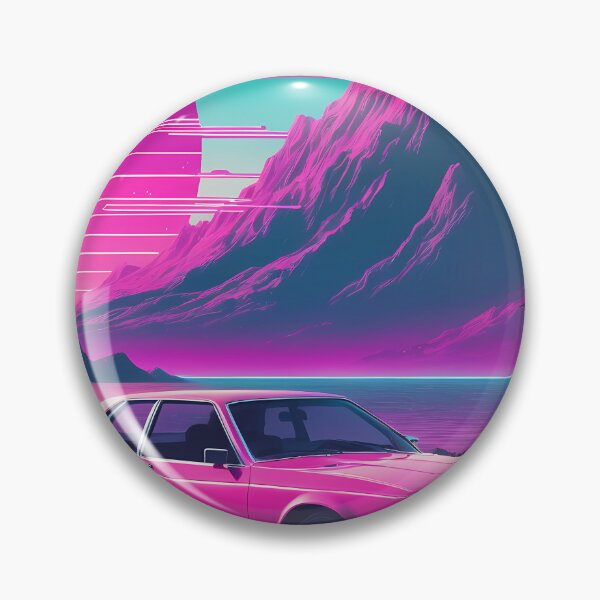 Item preview, Retro Synthwave Car Design designed and sold by papi1998.
