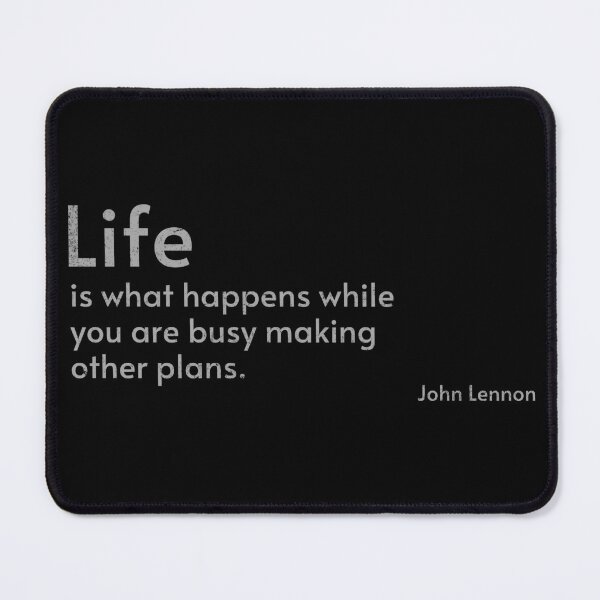 Item preview, Life Happens - Inspirational Quote About Life designed and sold by CWT-JustforFun.