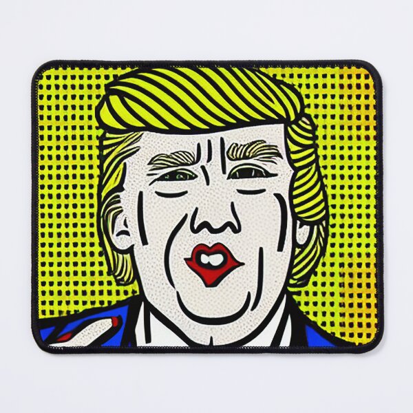 Item preview, Pop Art Donald Trump (Inspired by Roy Lichtenstein) designed and sold by MarkV71.