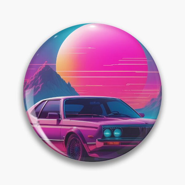 Item preview, Retro Synthwave Car Design designed and sold by papi1998.