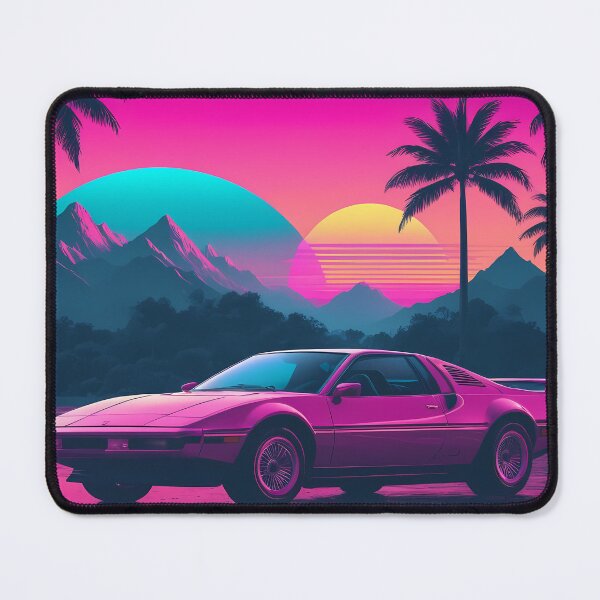 Item preview, Retro Synthwave Car Design designed and sold by papi1998.