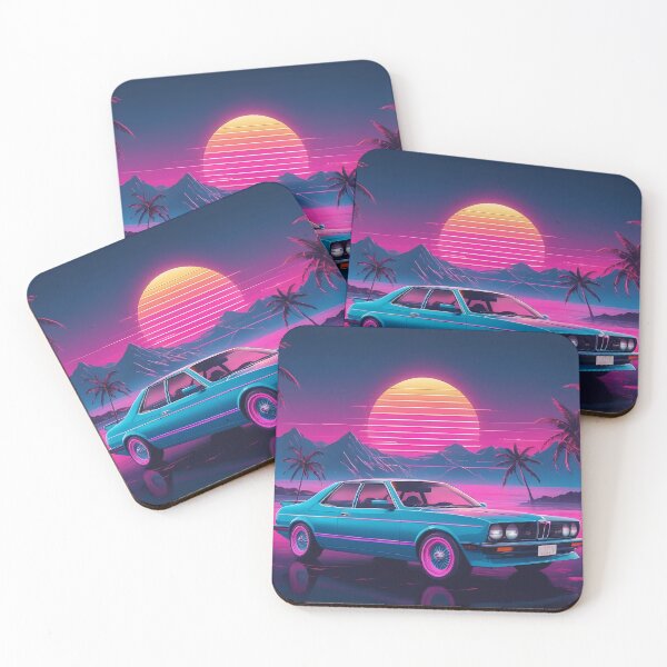 Item preview, Retro Synthwave Car Design designed and sold by papi1998.