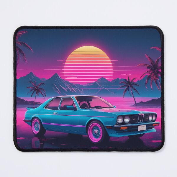 Item preview, Retro Synthwave Car Design designed and sold by papi1998.
