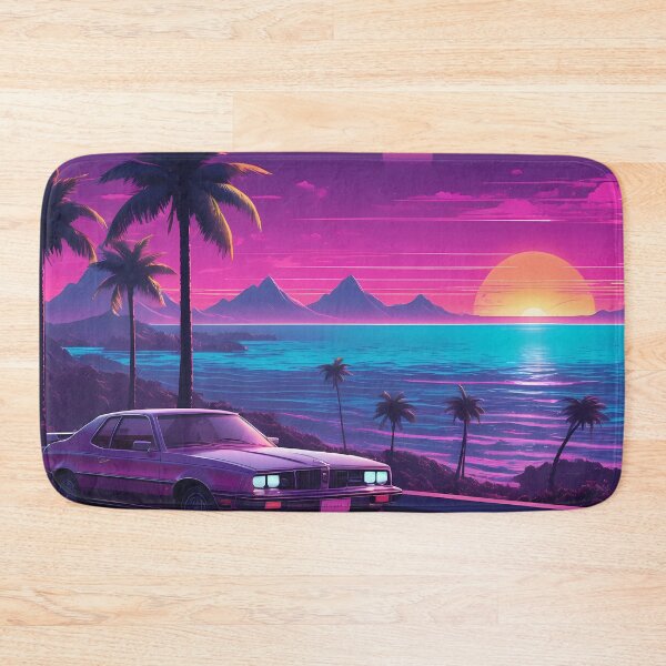 Item preview, Retro Synthwave Car Design designed and sold by papi1998.