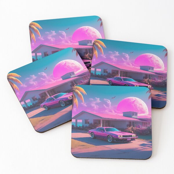 Item preview, Retro Synthwave Car Design designed and sold by papi1998.