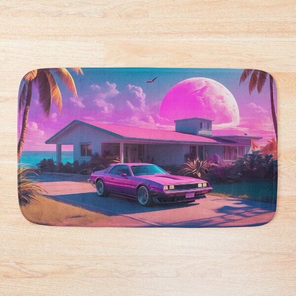 Item preview, Retro Synthwave Car Design designed and sold by papi1998.