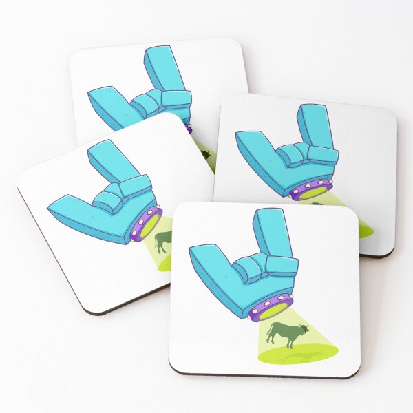 Item preview, Rock Music Abducts Emo Cow?! designed and sold by SallymonellaCo.