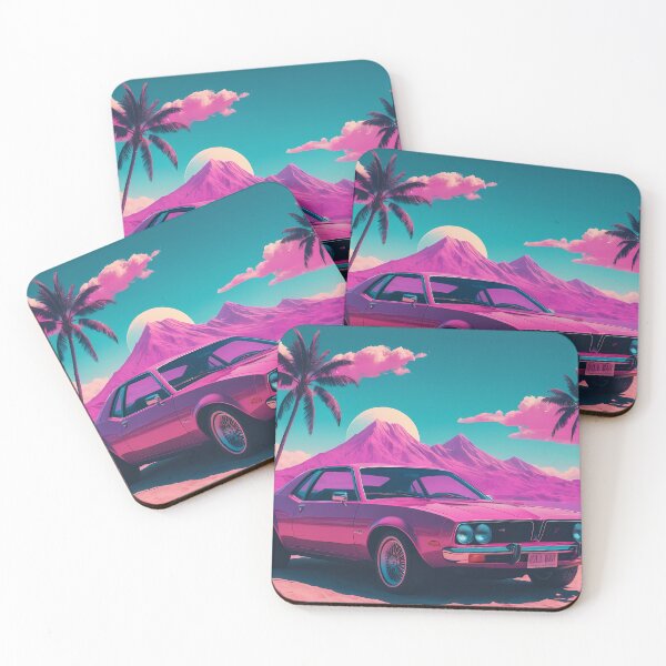 Item preview, Retro Synthwave Car Design designed and sold by papi1998.