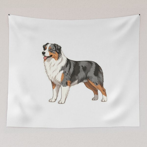 Item preview, Australian shepherd designed and sold by StickersRyous.