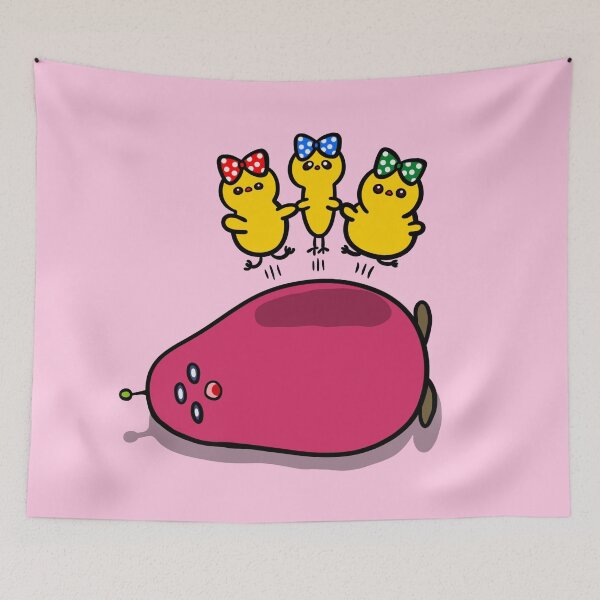 Item preview, Space chicks jumping on an alien's stomach designed and sold by Demeka-chan.