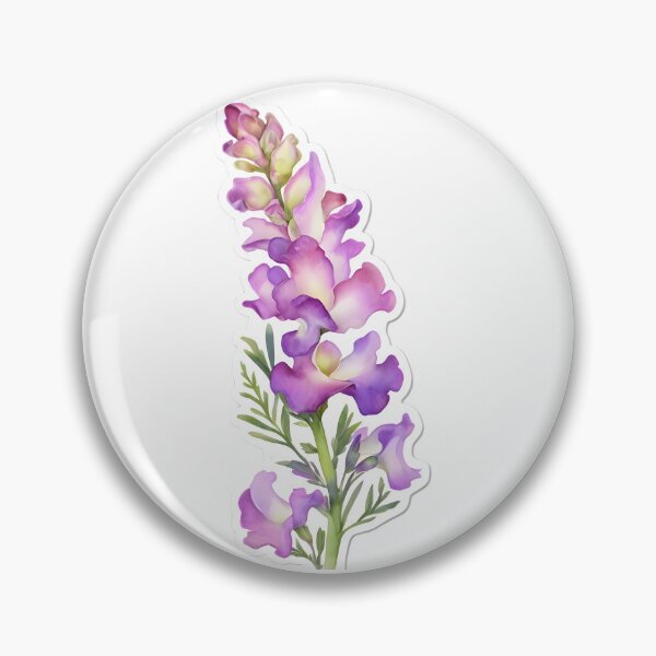 Item preview, Purple Snapdragons (Antirrhinum majus) designed and sold by HOMETOWN86.