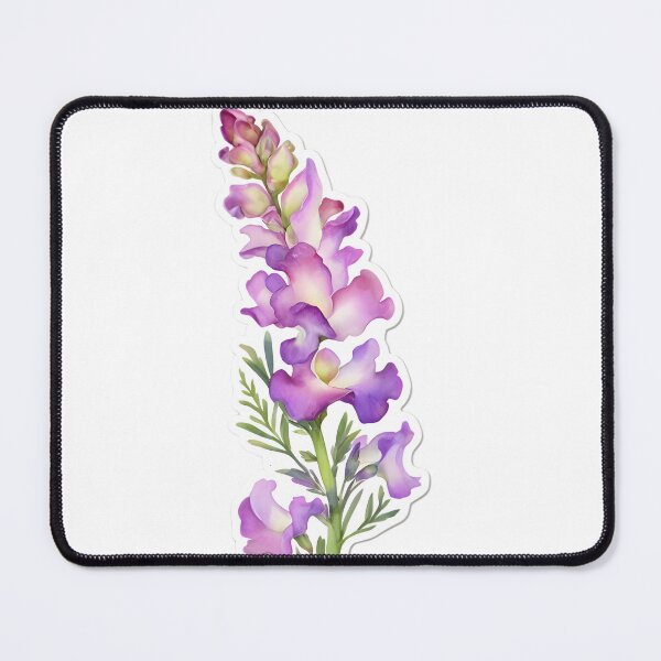 Item preview, Purple Snapdragons (Antirrhinum majus) designed and sold by HOMETOWN86.
