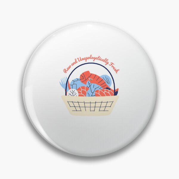 Item preview, Raw and Unapologetically Fresh – Seafood Lover Design designed and sold by TheDevRobe.