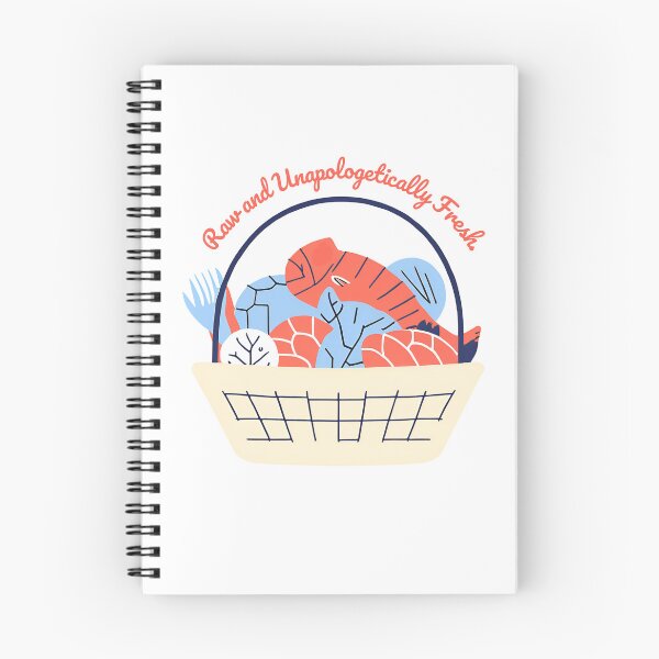 Item preview, Raw and Unapologetically Fresh – Seafood Lover Design designed and sold by TheDevRobe.