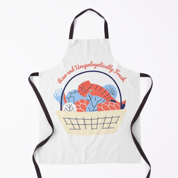 Item preview, Raw and Unapologetically Fresh – Seafood Lover Design designed and sold by TheDevRobe.